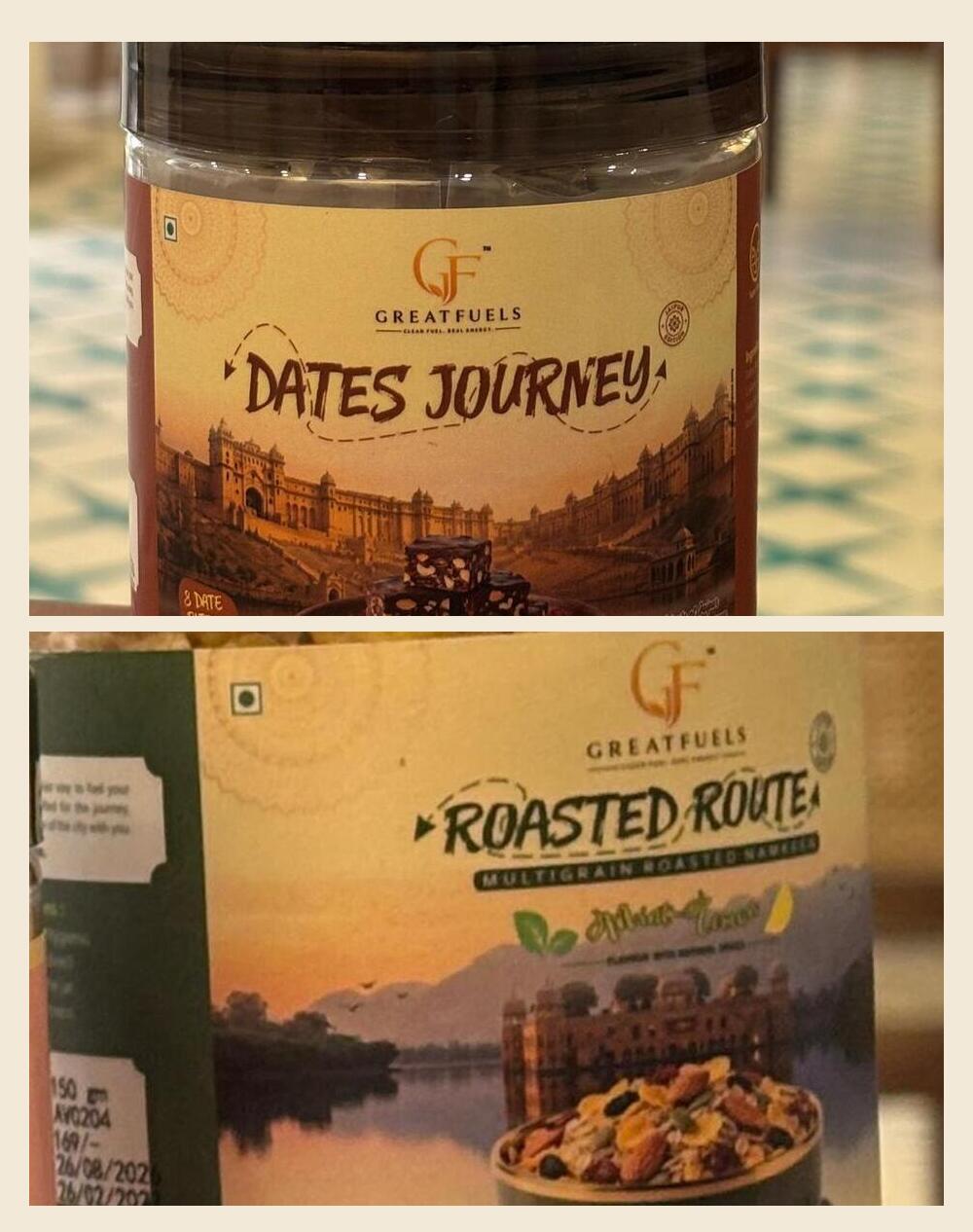 The Great Fuels range of jars photographed together